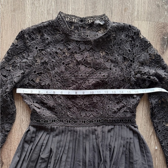 Zara Black Lace Top - Picture 4 of 7